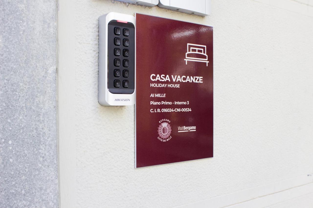 Porta Nuova - Casa Vacanze Ai Mille - 3 Bergamo Kültér fotó